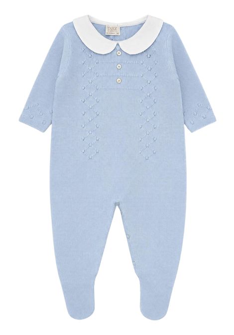 Tutina neonato azzurra in lana PAZ RODRIGUEZ | 111876/ANAZZURRO